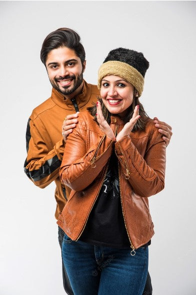 Brown Leather Bomber Jacket: A Classic Style for Both Men and Women