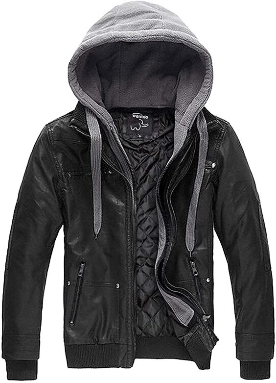 Introducing the Leather Hooded Jacket