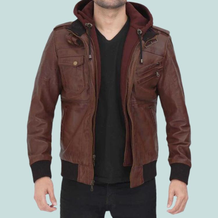 Perfect Blend of Style & Functionality: Leather Jackets with Hood