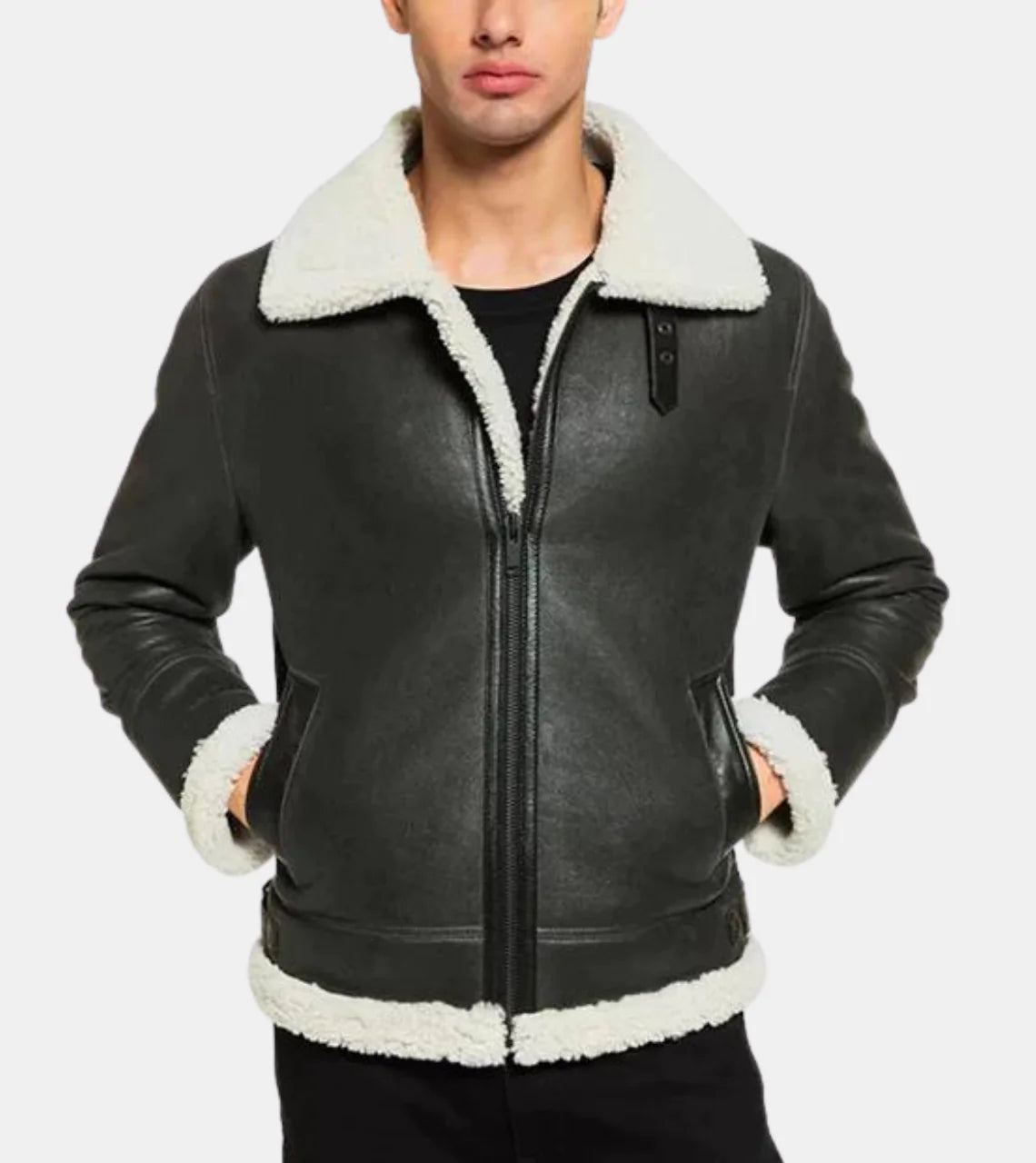 Men's Shearling Leather Jackets