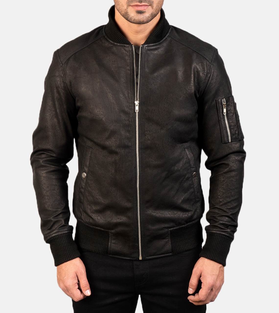 Bouvet Bomber Leather Jacket