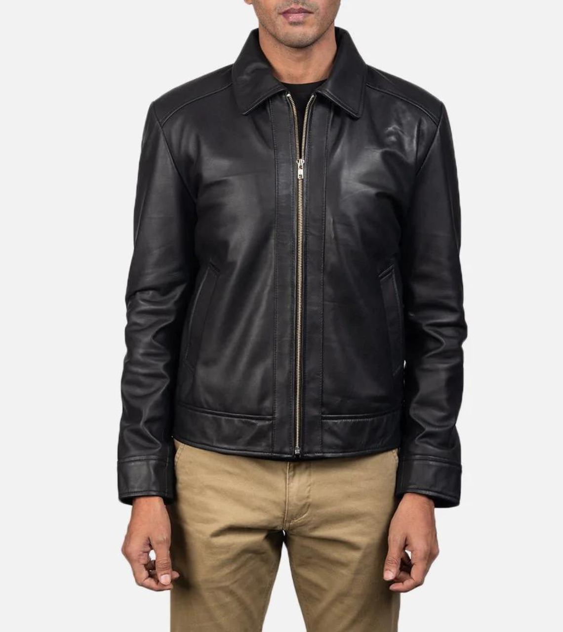  Men's Leather Jacket