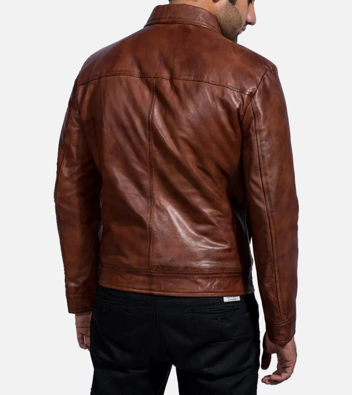 Enclave Waxed Men's Leather Jacket