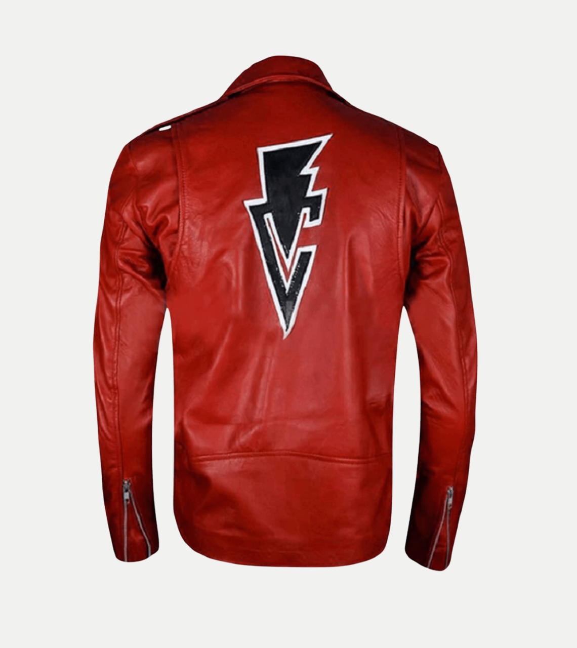 Fergal Devitt Red Leather Jacket