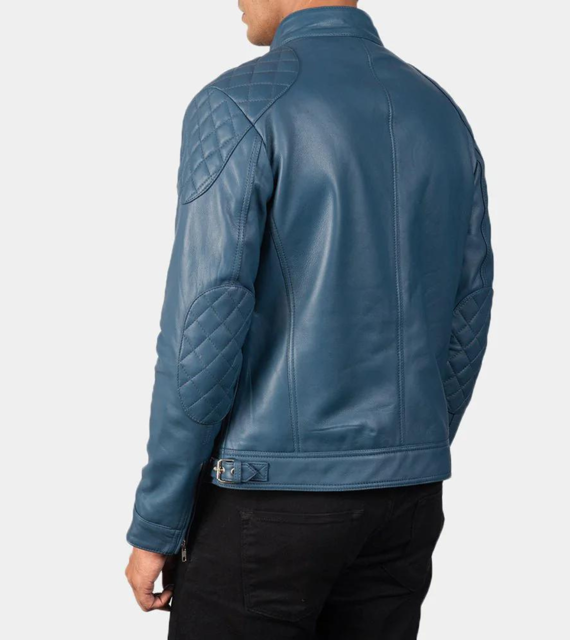 Marcella Men's Biker Leather Jacket