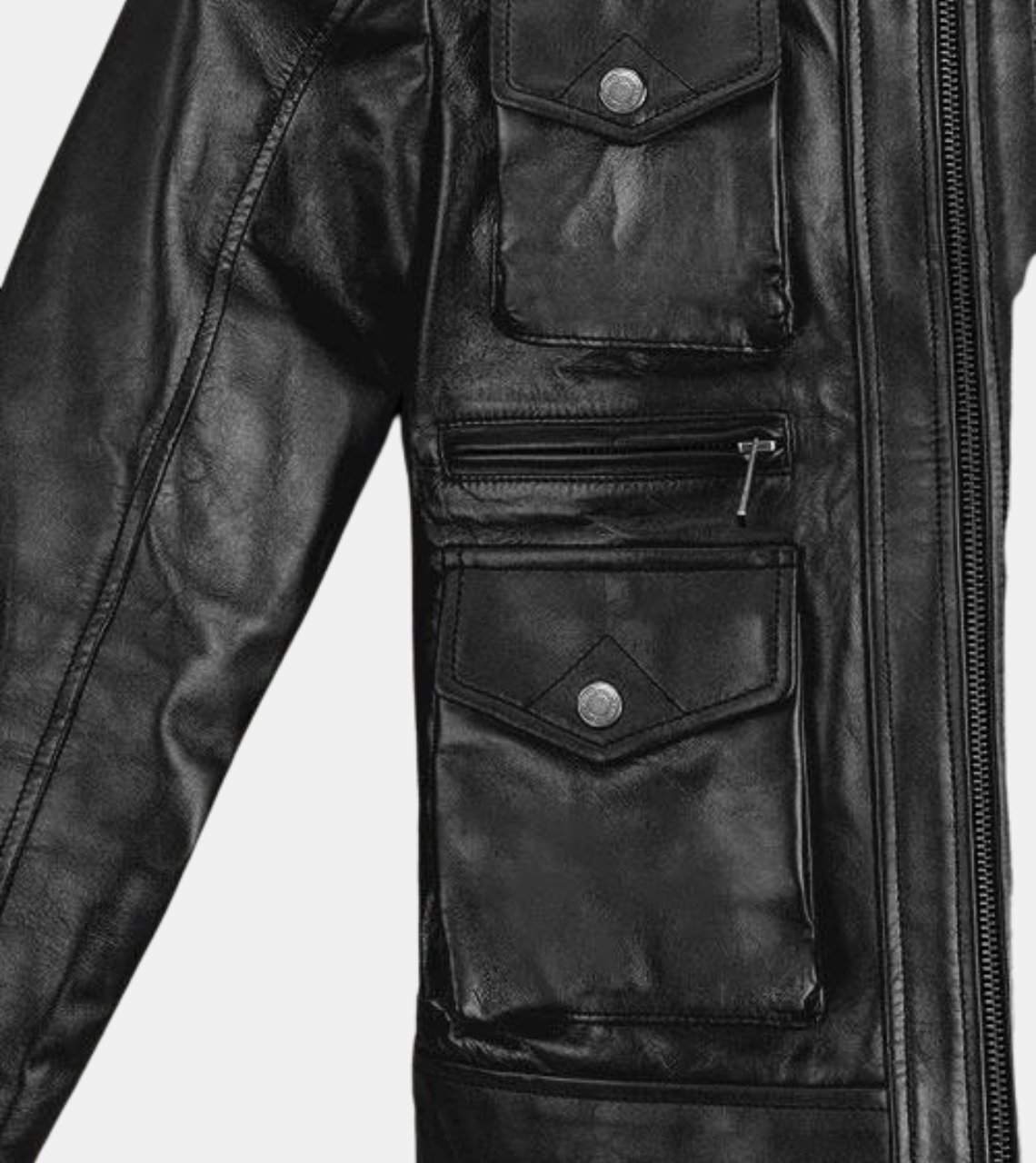 Bechtel Women's Black Biker's Leather Jacket