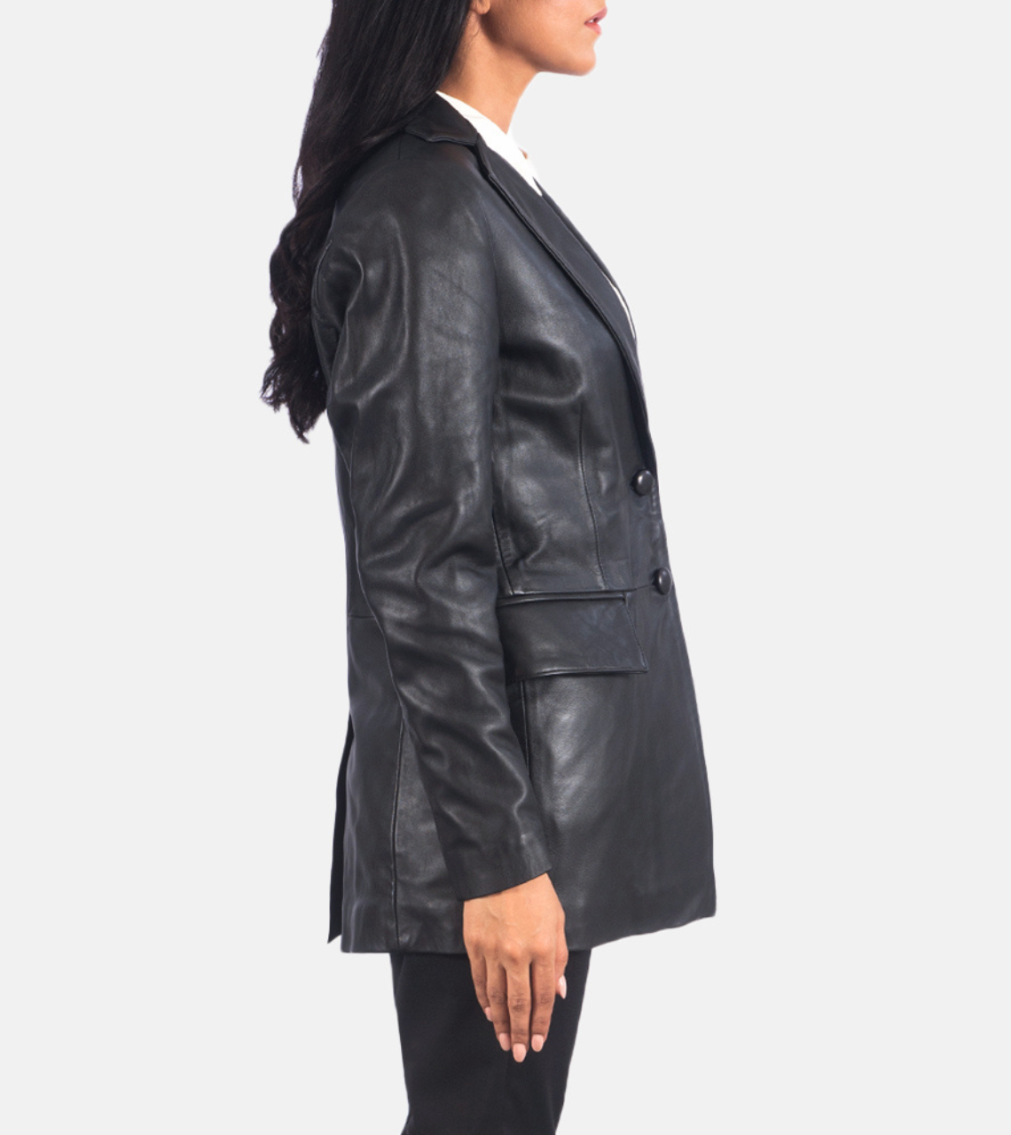 Marilyn Leather Blazer