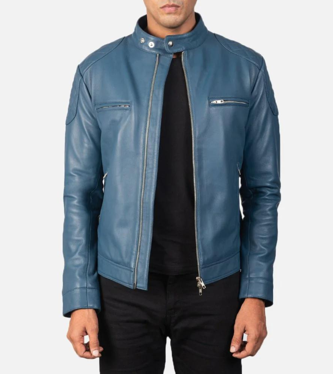 Marcella Men's Biker Leather Jacket