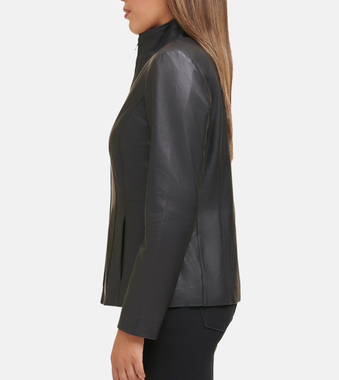 Nelack Biker Leather Jacket For Women's