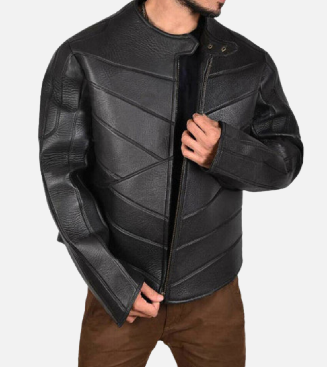 Hobbs and Shaw Idris Elba Leather Jacket