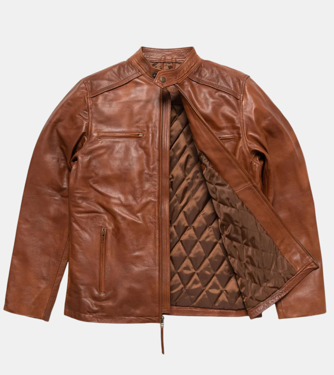  Biker Leather Jacket