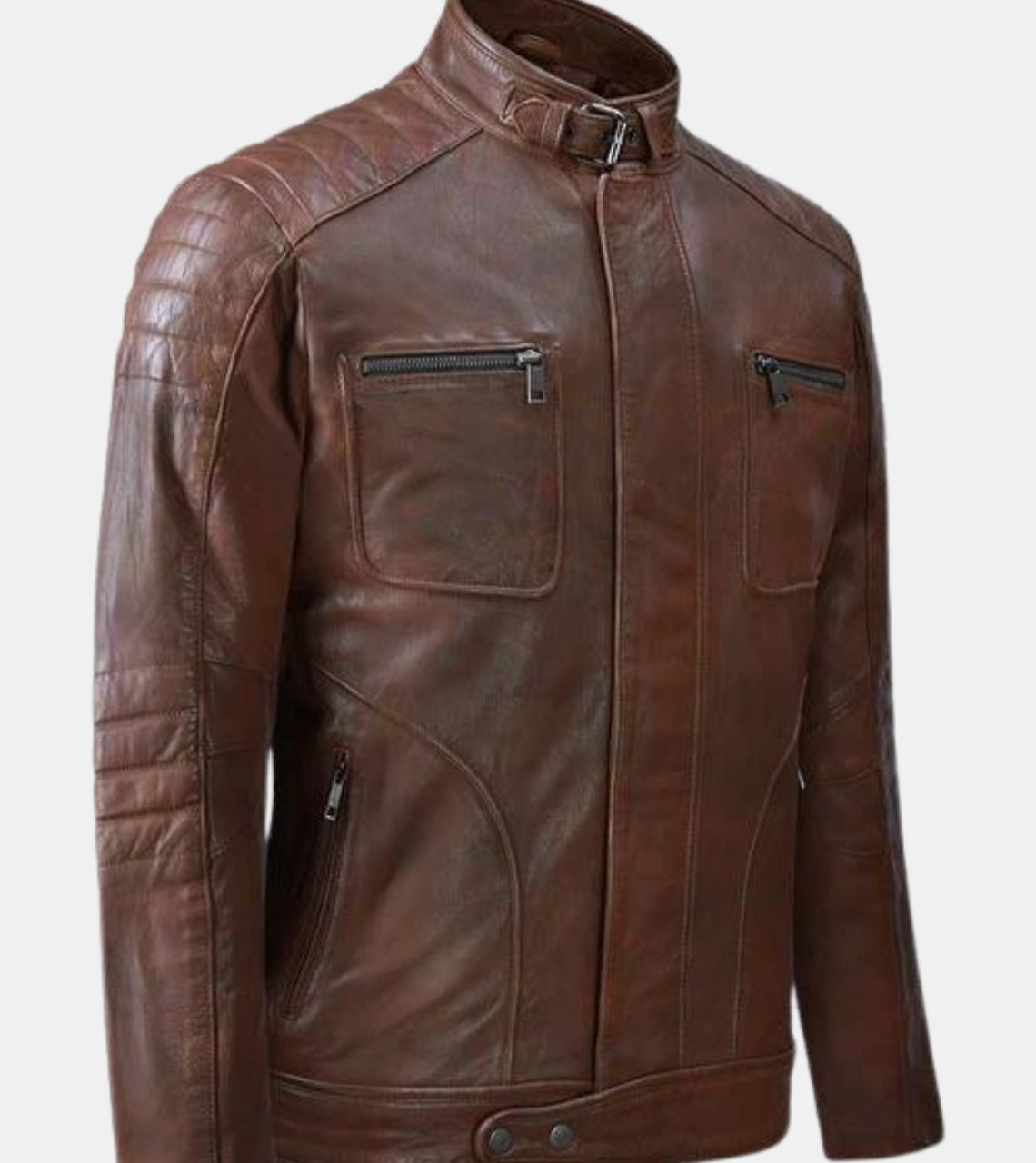 Quilted Leather Jacket