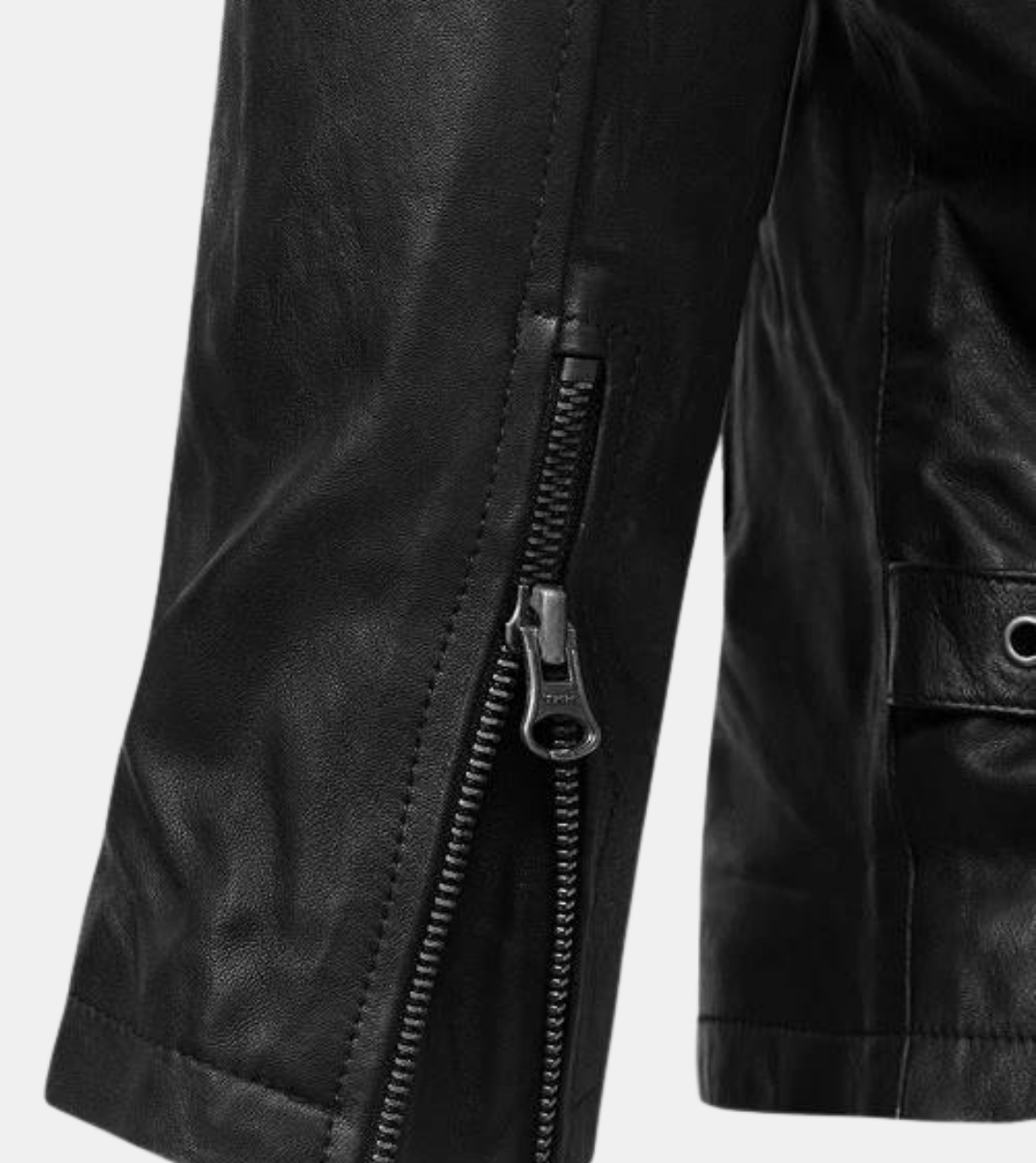 Bastien Men's Black Biker's Leather Jacket