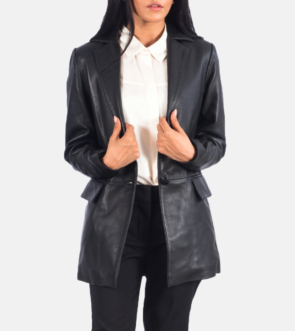 Marilyn Women's Leather Blazer