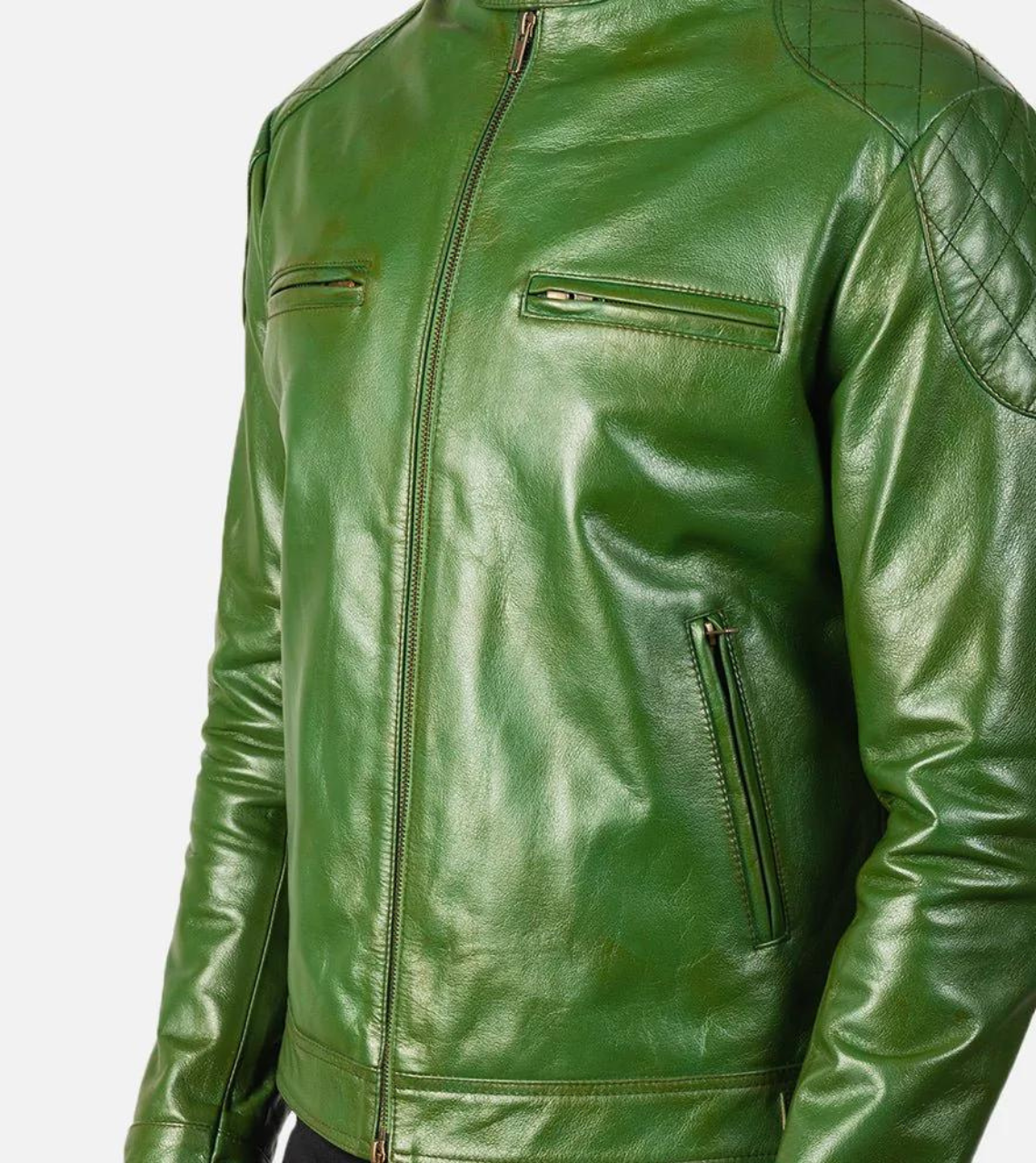 Marcella Men's Biker Leather Jacket