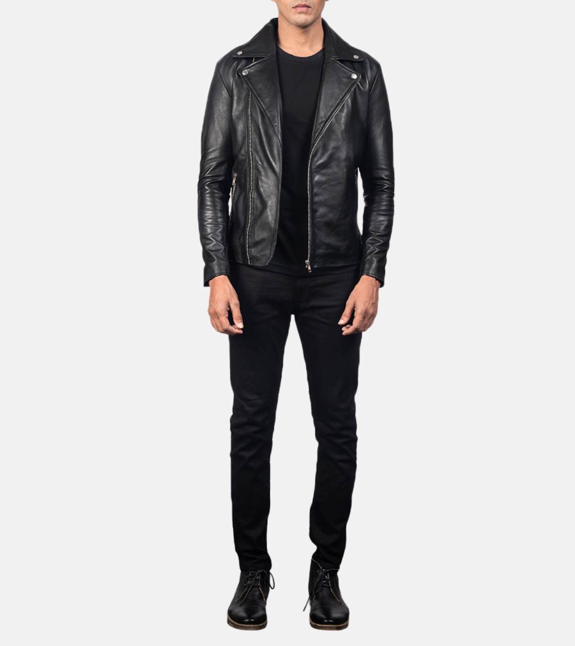  Biker Leather Jacket 