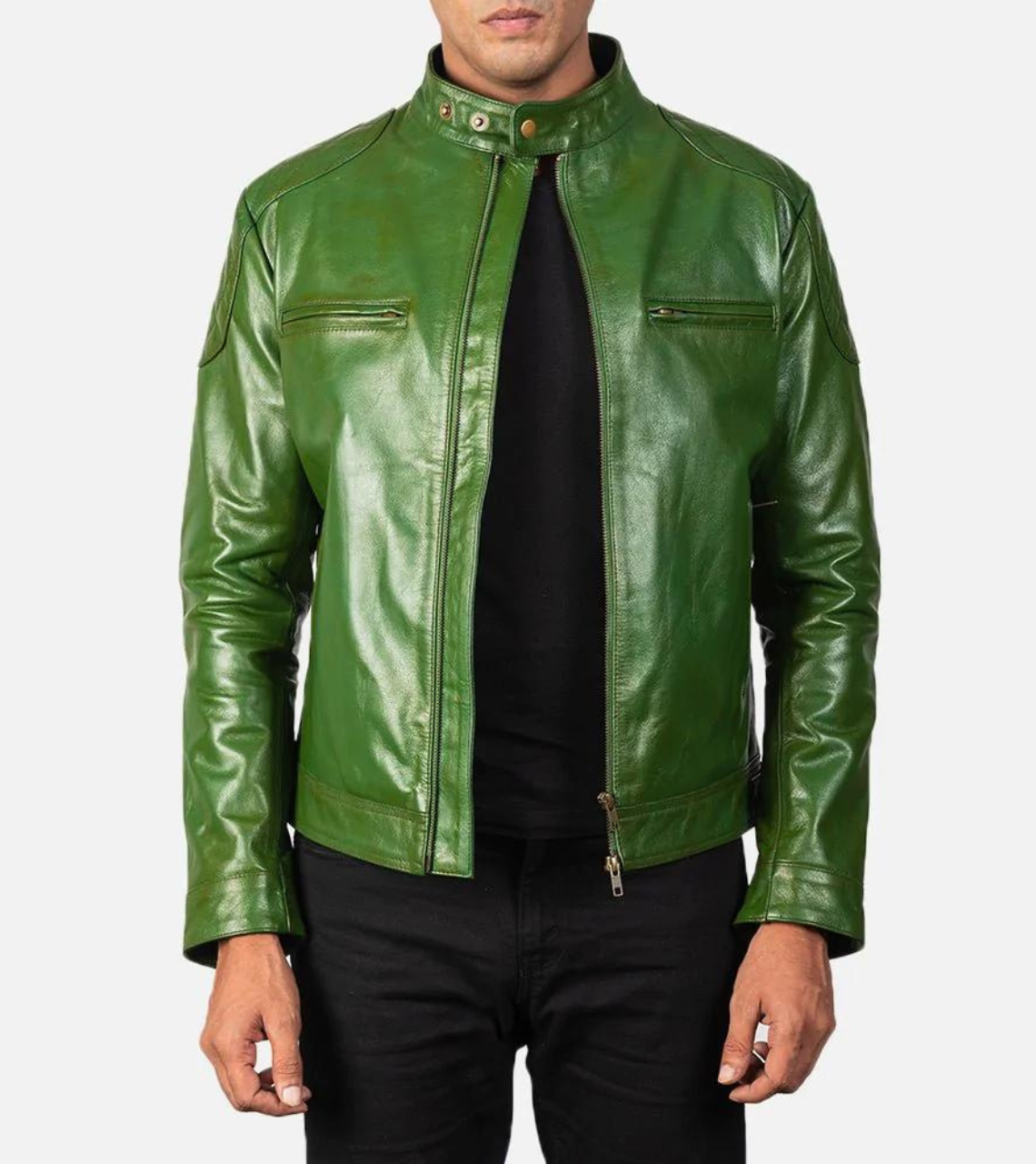 Marcella Men's Biker Leather Jacket