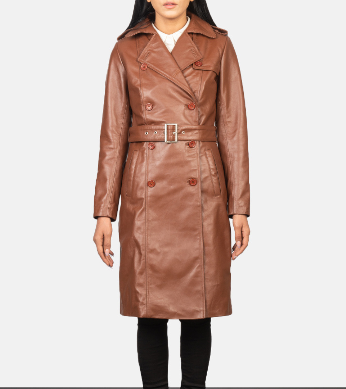 alice women leather coat