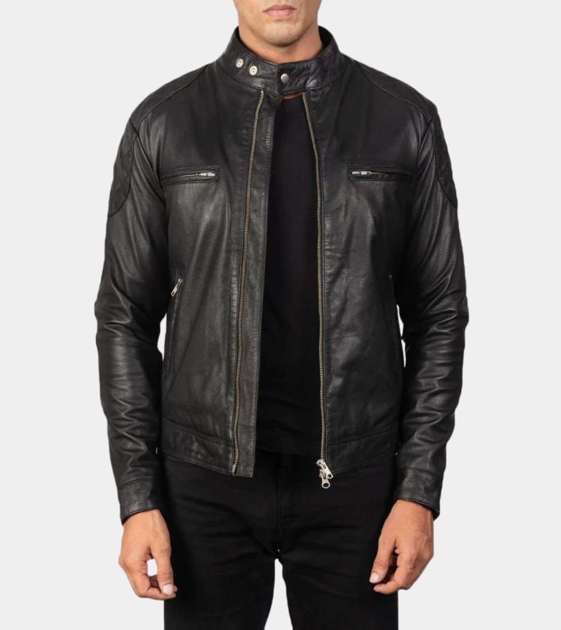 Marcella Men's Biker Leather Jacket