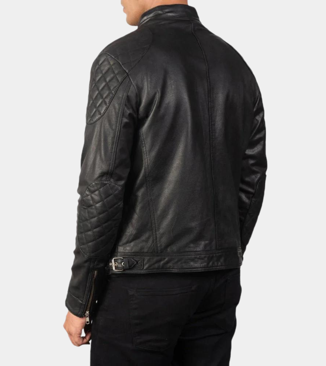 Marcella Men's Biker Leather Jacket