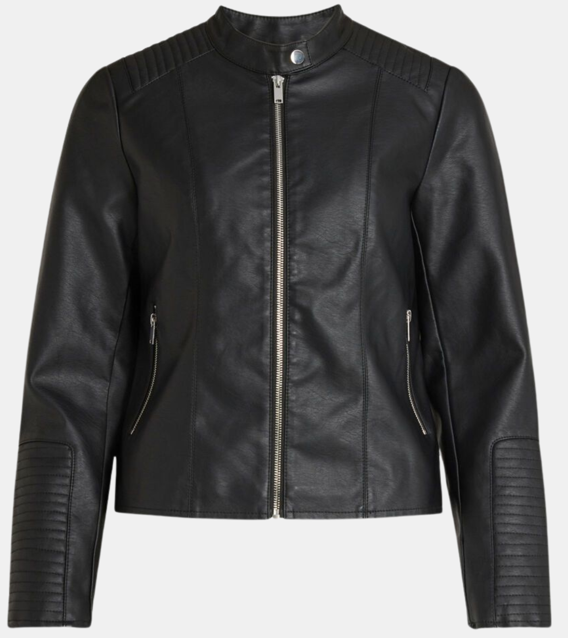 Sianna Women's Black leather Jacket