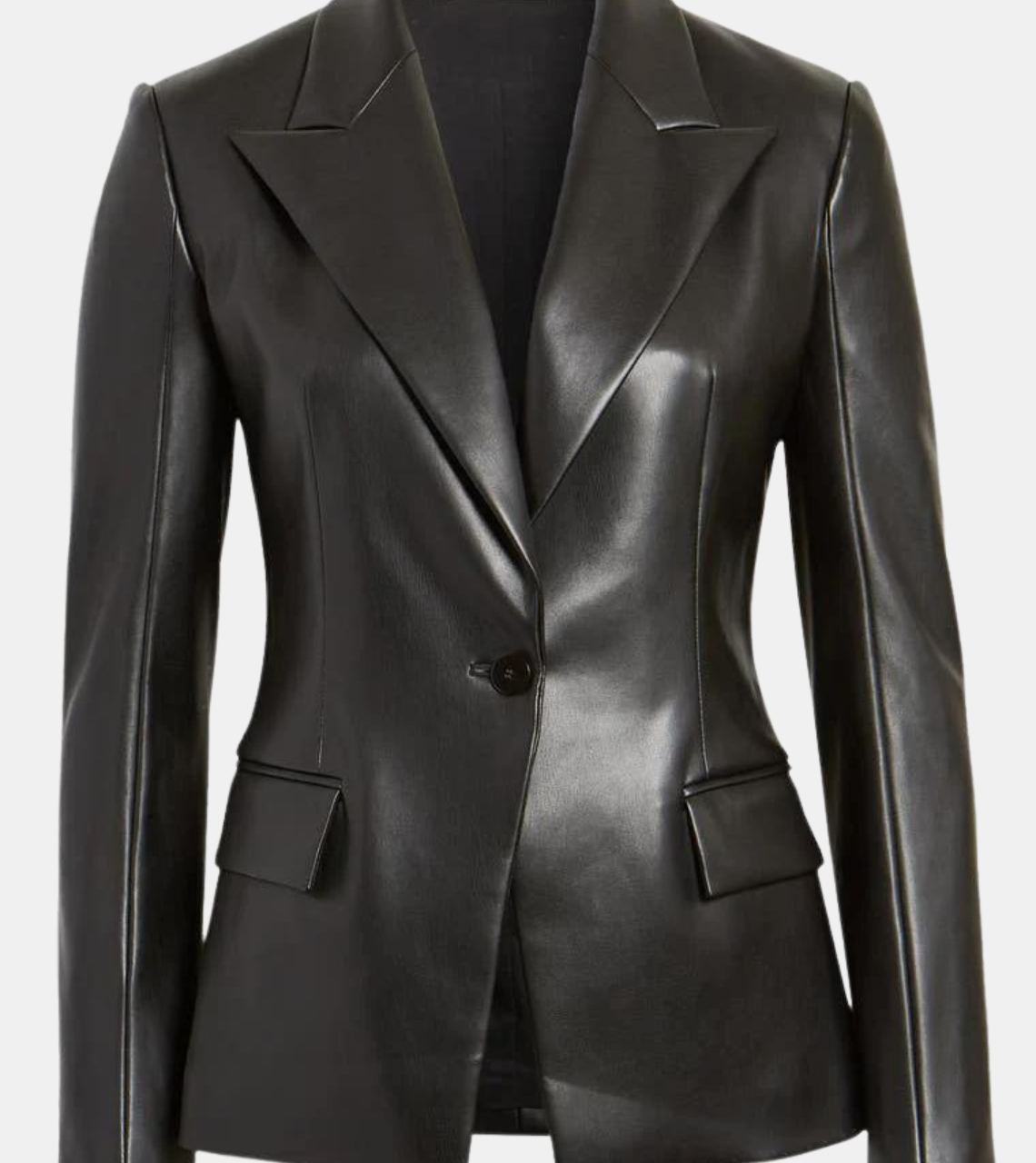 Celine Leather Blazer