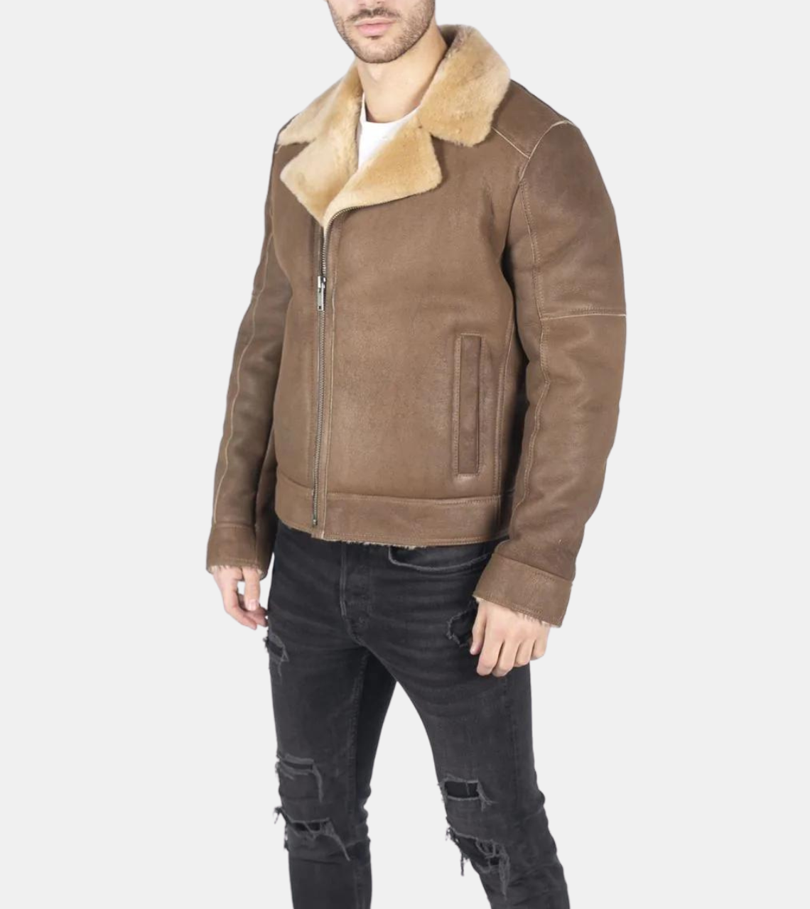  Shearling Leather jacket 