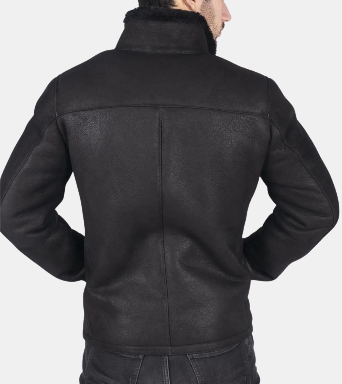 Inogen Men's Black Leather Jacket