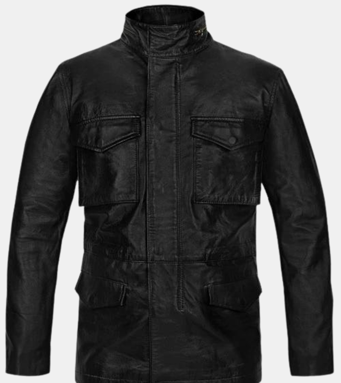 Coldwell Men's Black Leather Jacket