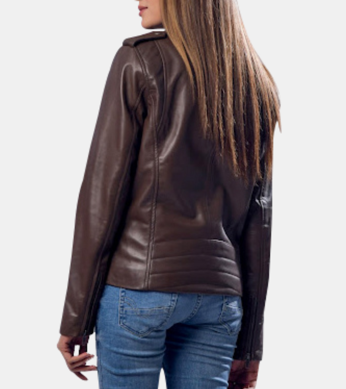 Ardley Women's Dark Brown Leather Jacket