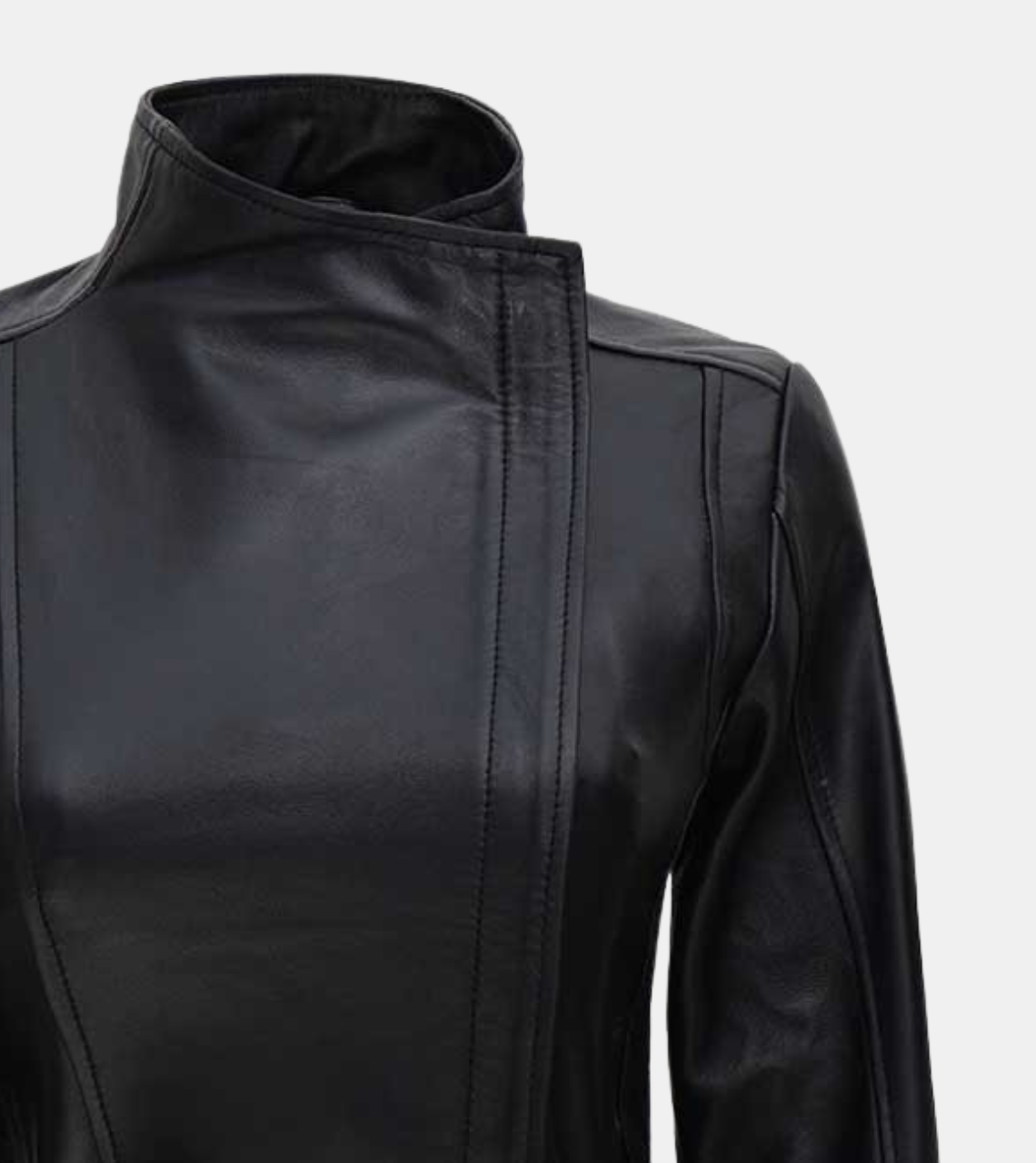 Bridget Women's Black Leather Jacket