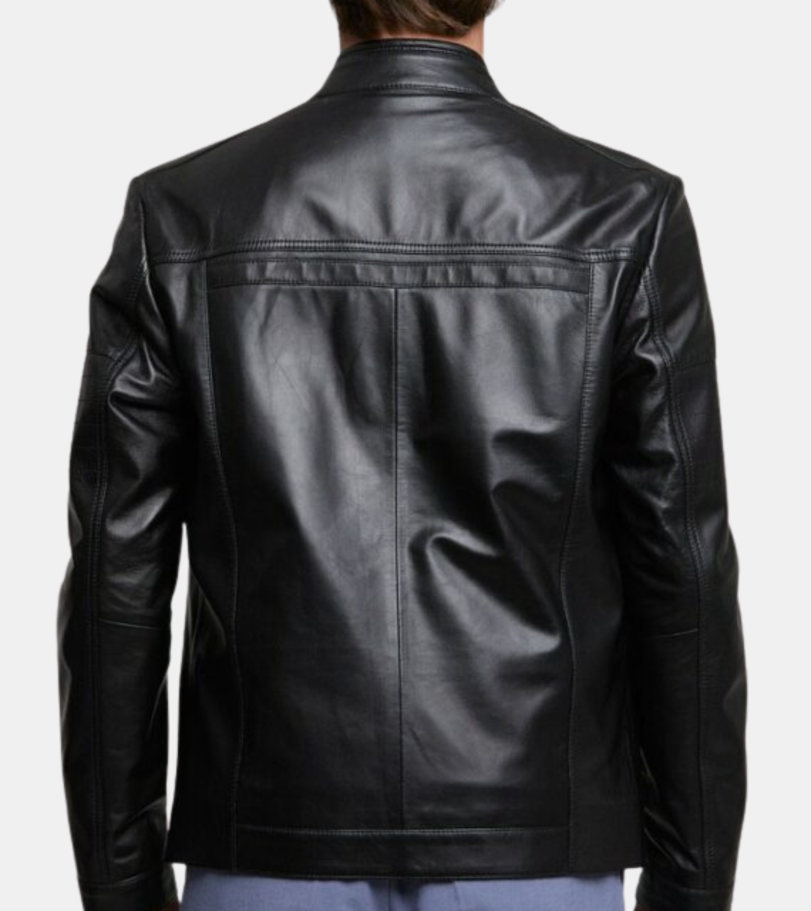 Blackwood Men's Black Leather Jacket