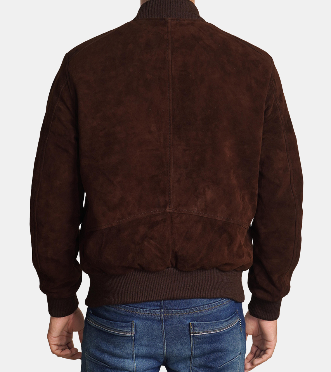 Korbin Men's Brown Suede Leather Jacket