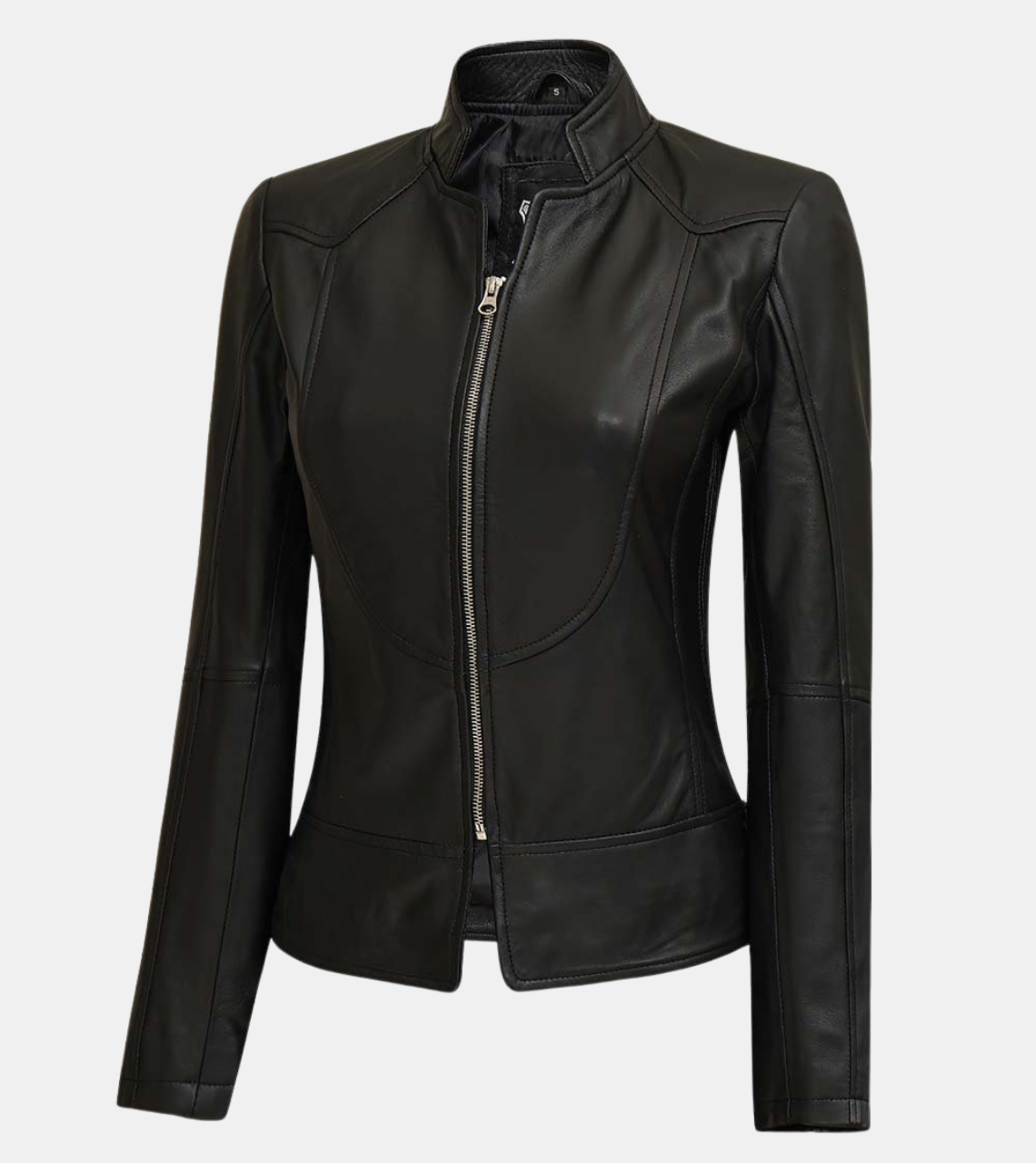 Women's Black Leather Jacket