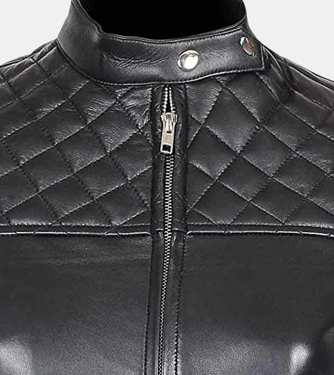 Teagan Women's Black Quilted Leather Jacket