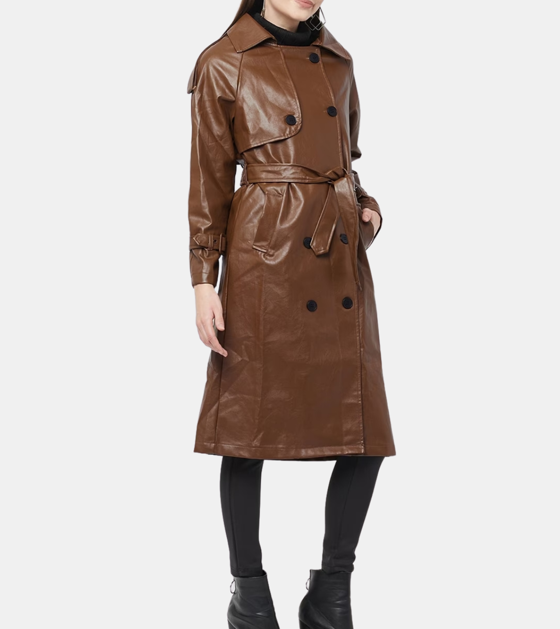  Brown Trench Coat